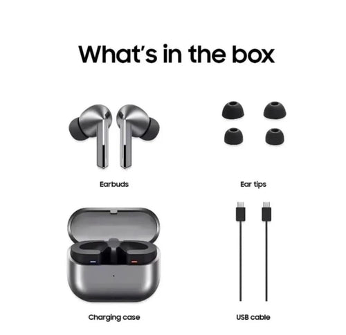 Buds 3 Pro | BLACK | ANC Wireless Bluetooth Earbuds with Adaptive AI & Immersive Sound