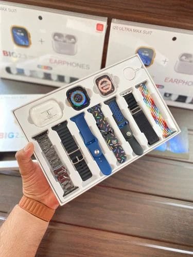 I20 Ultra Smart Watch – 10-in-1 Ultimate Smartwatch Gift Set